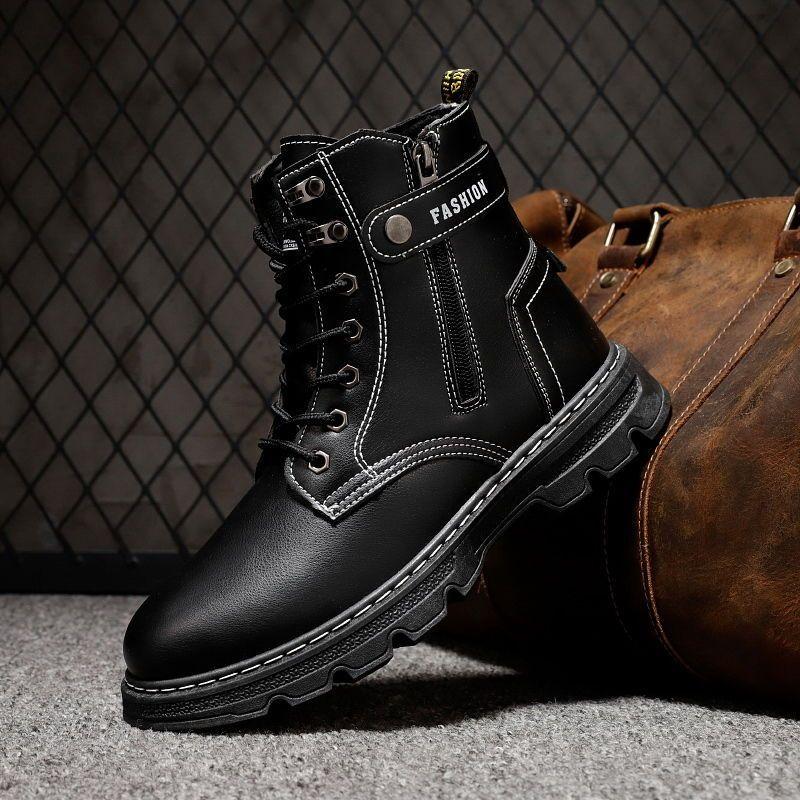 Autumn new Martin boots men s Korean version trendy casual sports breathable high-top thick-soled British style tooling boots trendy shoes 39
Autumn new Martin boots men s Korean version trendy casual sports breathable high-top thick-soled British style tooling boots trendy shoes 39