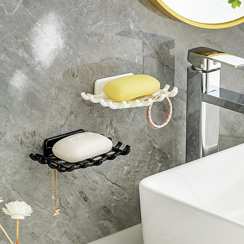 Imitation Rattan Woven Soap Box Wall-mounted Non-perforated Storage Rack Bathroom and Toilet Draining Soap Box белый
Imitation Rattan Woven Soap Box Wall-mounted Non-perforated Storage Rack Bathroom and Toilet Draining Soap Box белый