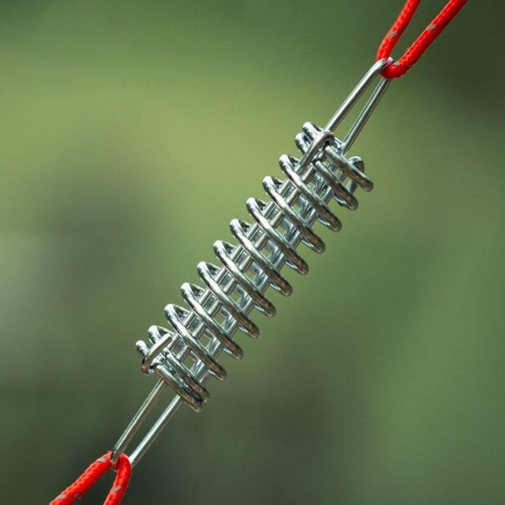 Wind Resistant Spring Tension Buckle Hard Material Tent Wind Rope Spring New Tent Spring Buckle
Wind Resistant Spring Tension Buckle Hard Material Tent Wind Rope Spring New Tent Spring Buckle
