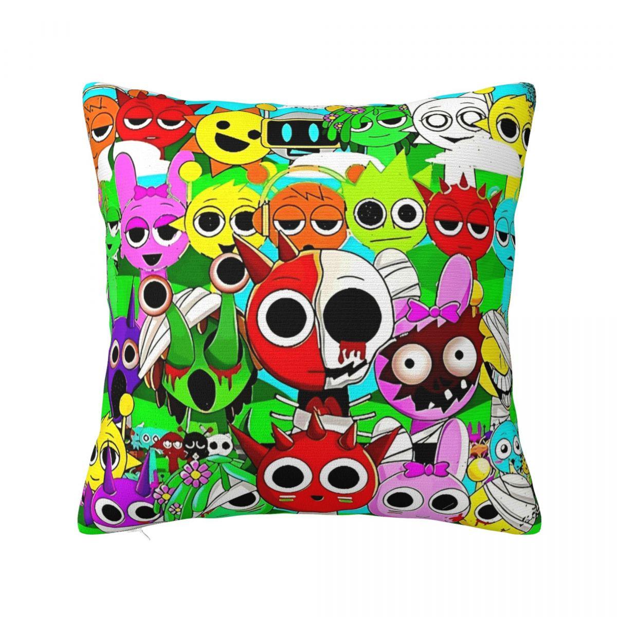Sprunki Incredibox Игровой Чехол для Подушки Наволочка Мягкий Дизайн Наволочка Милые Смешные Наволочки для Офиса Автомобиля Дома Декоративные 12x12Inch
Sprunki Incredibox Игровой Чехол для Подушки Наволочка Мягкий Дизайн Наволочка Милые Смешные Наволочки для Офиса Автомобиля Дома Декоративные 12x12Inch