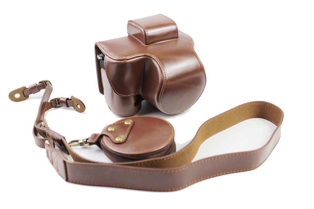 SIUTATDSH Camera Case, PU Leather, for Z50 and Z30, with Camera Holder, Shockproof, Shock-Resistant, and Portable (Coffee Color)
SIUTATDSH Camera Case, PU Leather, for Z50 and Z30, with Camera Holder, Shockproof, Shock-Resistant, and Portable (Coffee Color)