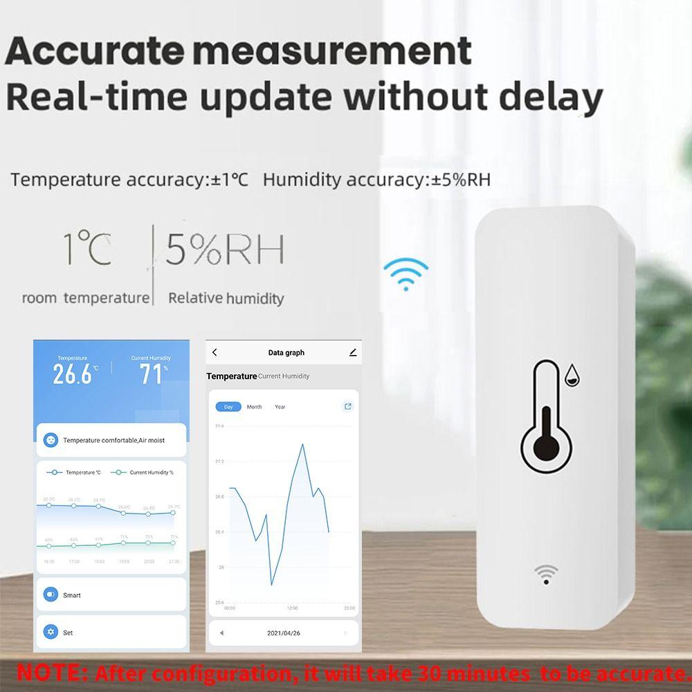 Датчик температуры и влажности ZigBee/WiFi Удаленный монитор Связь с умным домом Внутренний гигрометр
Датчик температуры и влажности ZigBee/WiFi Удаленный монитор Связь с умным домом Внутренний гигрометр