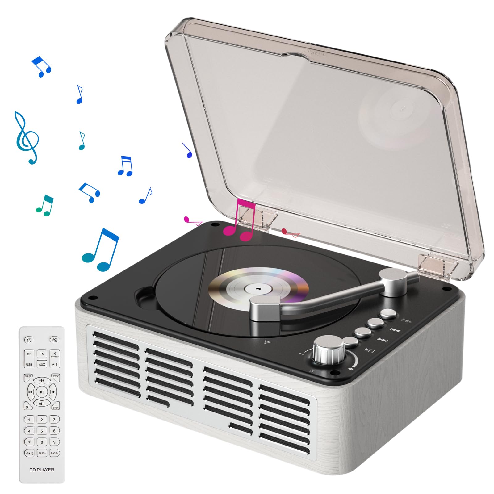 Gueray CD Bluetooth Reception Ретро Стерео CD CD Радіо та касета Настільний Кілька пультів дистанційного керування Sleep Language до пилонепроникного чохла Японський білий
Gueray CD Bluetooth Reception Ретро Стерео CD CD Радіо та касета Настільний Кілька пультів дистанційного керування Sleep Language до пилонепроникного чохла Японський білий