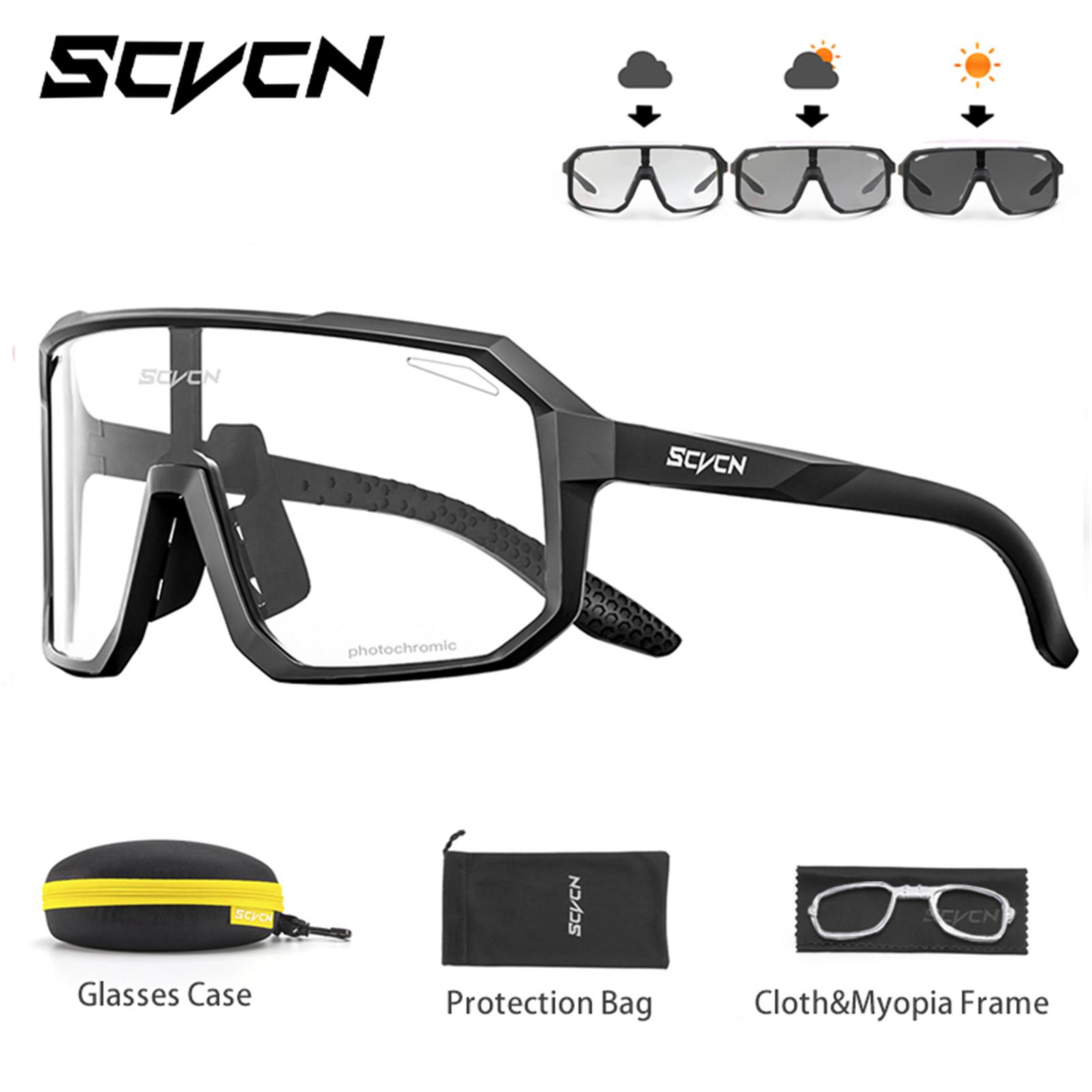 SCVCN Photochromic Glasses Cycling Sunglasses for Women Sports Running MTB Biking Eyewear Men Road Mountain Bike Bicycle Goggles 1 lens-no box
SCVCN Photochromic Glasses Cycling Sunglasses for Women Sports Running MTB Biking Eyewear Men Road Mountain Bike Bicycle Goggles 1 lens-no box