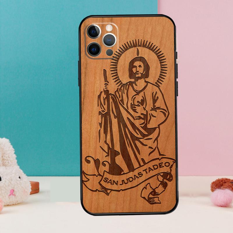 Guadalupe San Judas Wood Phone Case For iPhone 16 15 13 12 11 14 Pro Max 12 13 mini XR 15 16 Plus 16e Cover Coque iPhone 11
Guadalupe San Judas Wood Phone Case For iPhone 16 15 13 12 11 14 Pro Max 12 13 mini XR 15 16 Plus 16e Cover Coque iPhone 11