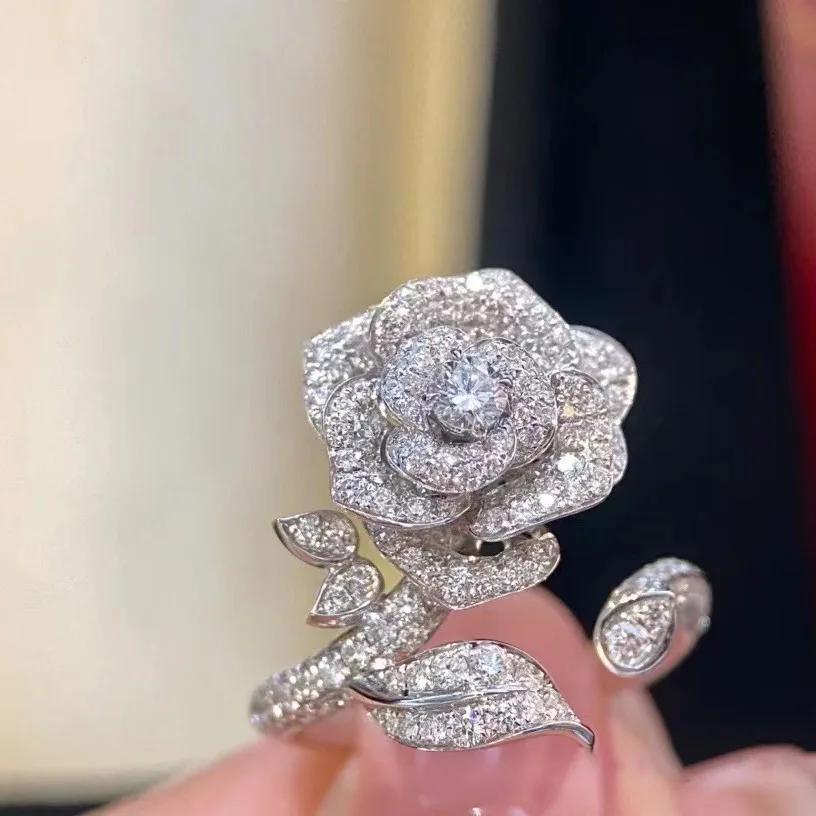 Ніжні Жіночі Кільця Квіти Троянди Листя Прості Модні Срібне Кільце на Палець Жіночий Подарунок на День Святого Валентина resizable срібний
Ніжні Жіночі Кільця Квіти Троянди Листя Прості Модні Срібне Кільце на Палець Жіночий Подарунок на День Святого Валентина resizable срібний