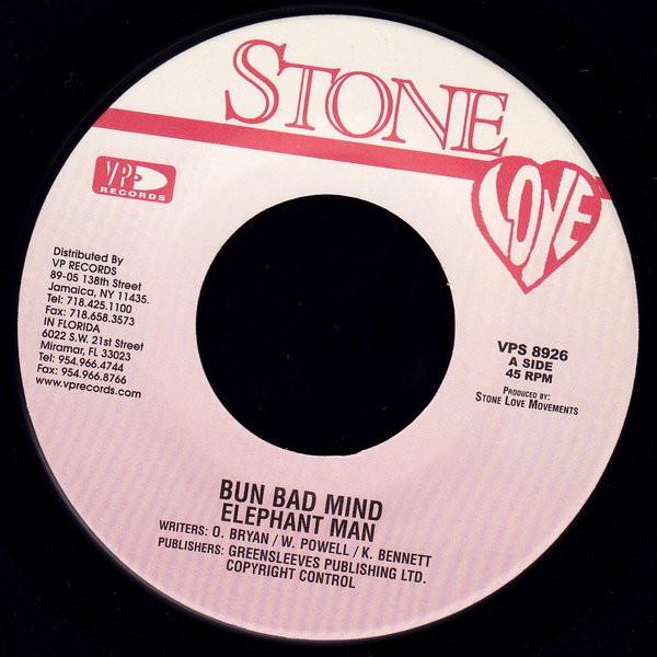 7-дюймовая пластинка ELEPHANT MAN - Bun Bad Mind VPS8926 VP US/Stone Lov 2004 Ямайка Регги, Ска и Даб Б/У
7-дюймовая пластинка ELEPHANT MAN - Bun Bad Mind VPS8926 VP US/Stone Lov 2004 Ямайка Регги, Ска и Даб Б/У
