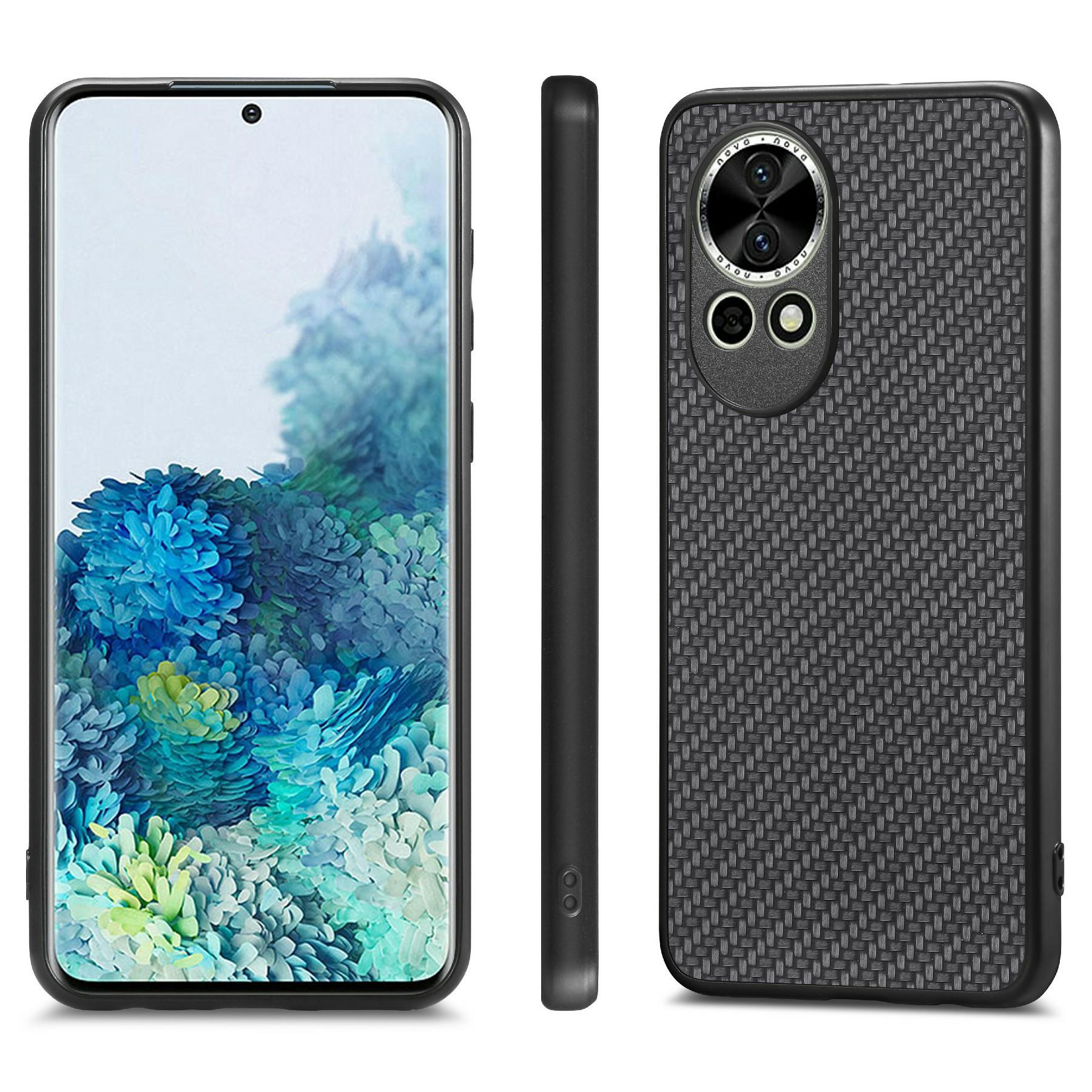 For Huawei nova 13 5G Case Carbon Fiber Texture PU Leather+PC+TPU Phone Cover Brown
For Huawei nova 13 5G Case Carbon Fiber Texture PU Leather+PC+TPU Phone Cover Brown