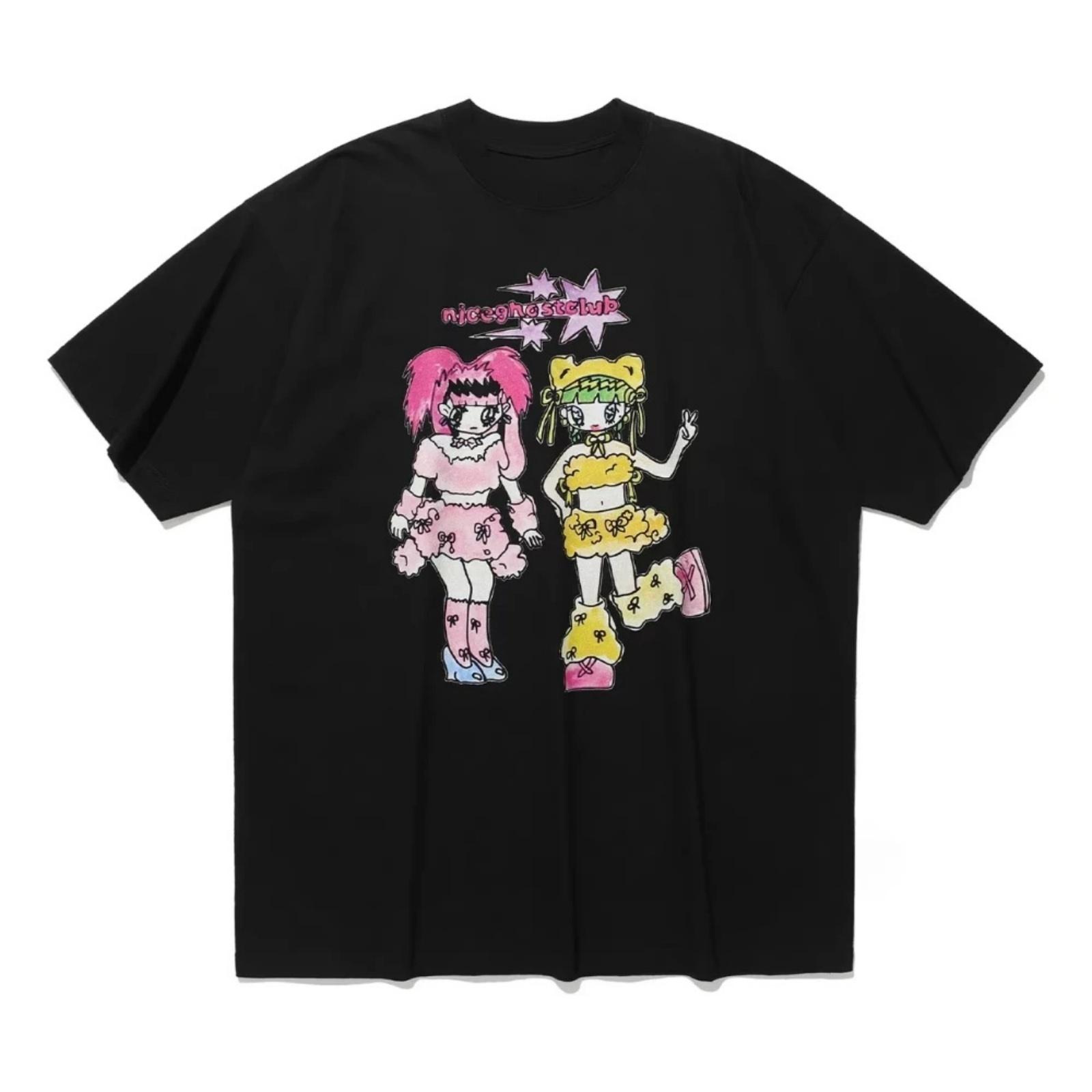 2025 Summer Fsahion Somi Home South Korea Niceghostclub Soulpusssycat Short-sleeved T-shirt Ginger Shiqi Lin Nalian Same Model XXXXXL різнокольоровий
2025 Summer Fsahion Somi Home South Korea Niceghostclub Soulpusssycat Short-sleeved T-shirt Ginger Shiqi Lin Nalian Same Model XXXXXL різнокольоровий
