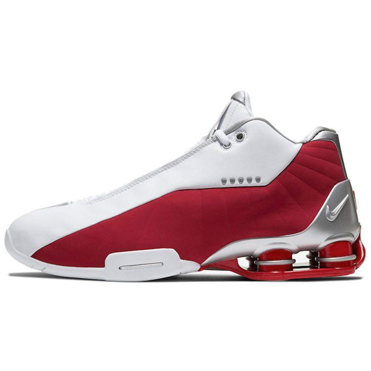Nike Shox BB4 Retro Varsity Red 2019 Мужские кроссовки Белый металлик-серебристый AT7843-101
Nike Shox BB4 Retro Varsity Red 2019 Мужские кроссовки Белый металлик-серебристый AT7843-101