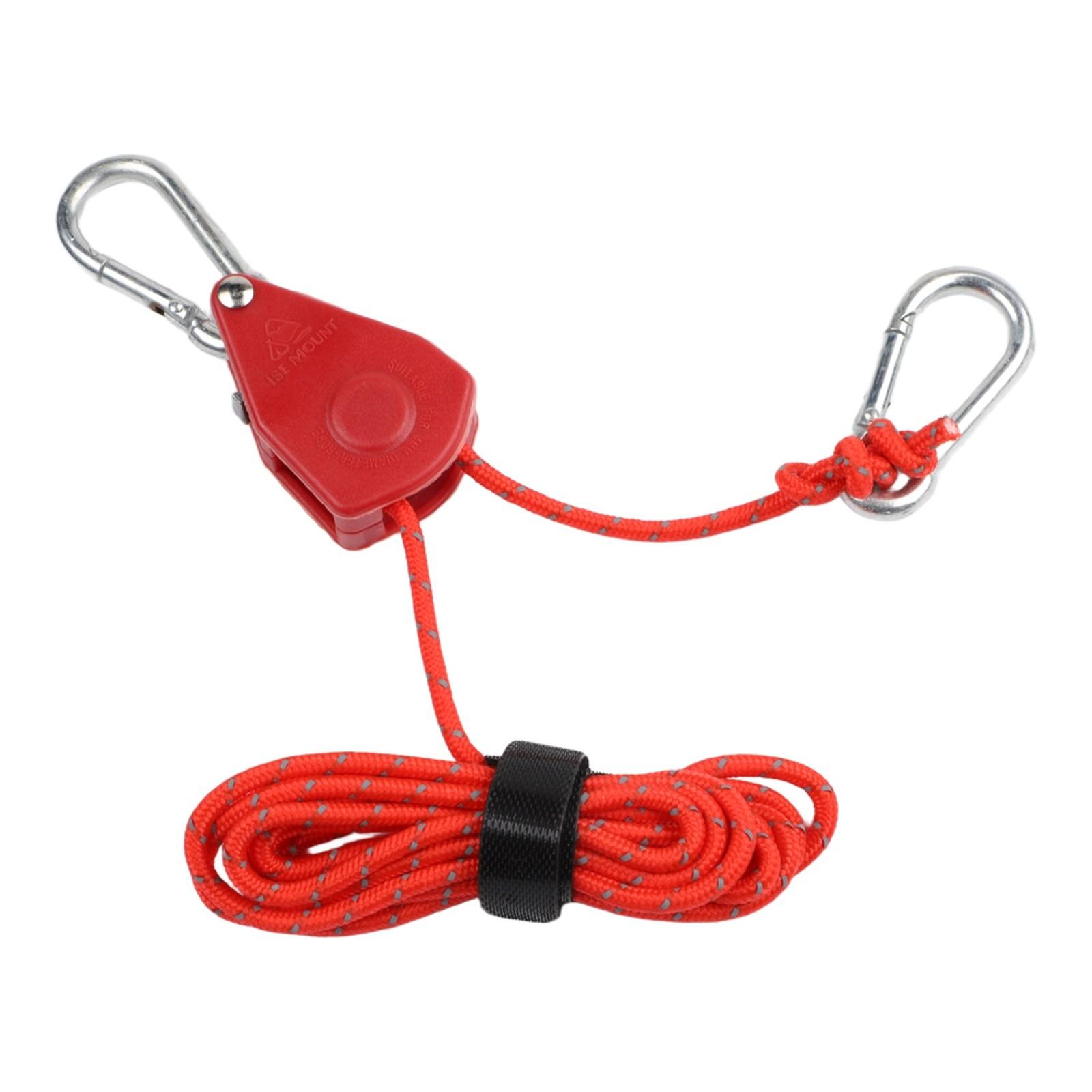 Heavy Duty Pulley Reflective Guyline Rope Tent Cord Manual Measurement Deviation Red (4mm*2 m)
Heavy Duty Pulley Reflective Guyline Rope Tent Cord Manual Measurement Deviation Red (4mm*2 m)