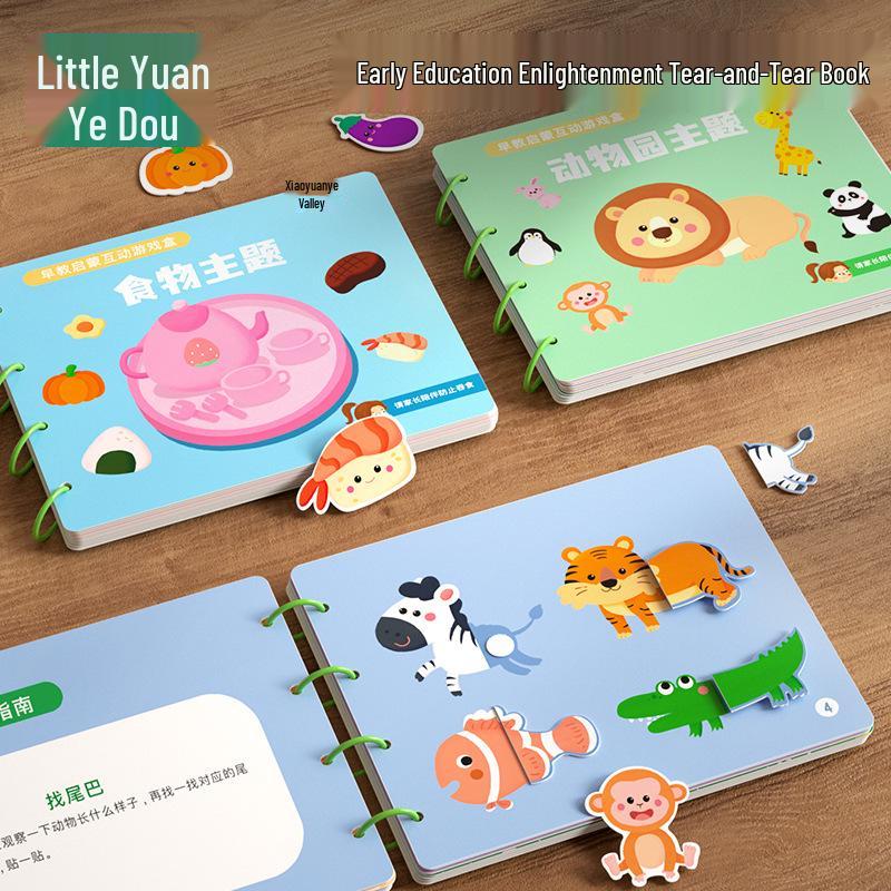 Infant Quiet Book: Early Education Velcro Tear & Paste Activity for Children s Learning
Infant Quiet Book: Early Education Velcro Tear & Paste Activity for Children s Learning