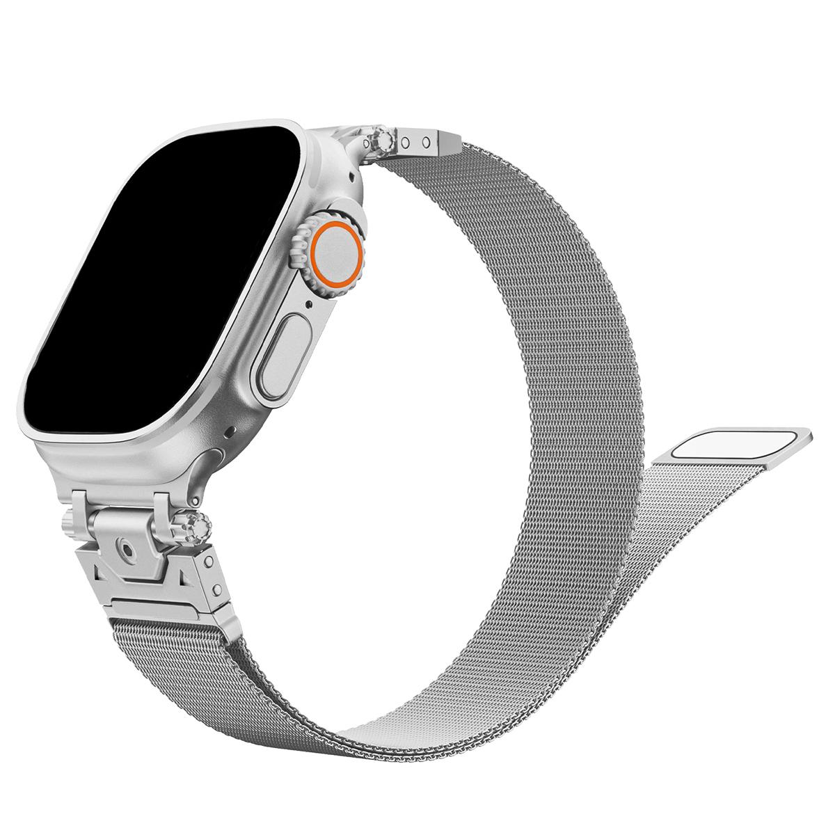 Luxury Milanese Loop Strap for Apple Watch Series 10 46mm Ultra 49mm Men Metal Band for Series 9 8 7 6 5 4 45mm 44mm Correa Band 49mm for ultra
Luxury Milanese Loop Strap for Apple Watch Series 10 46mm Ultra 49mm Men Metal Band for Series 9 8 7 6 5 4 45mm 44mm Correa Band 49mm for ultra
