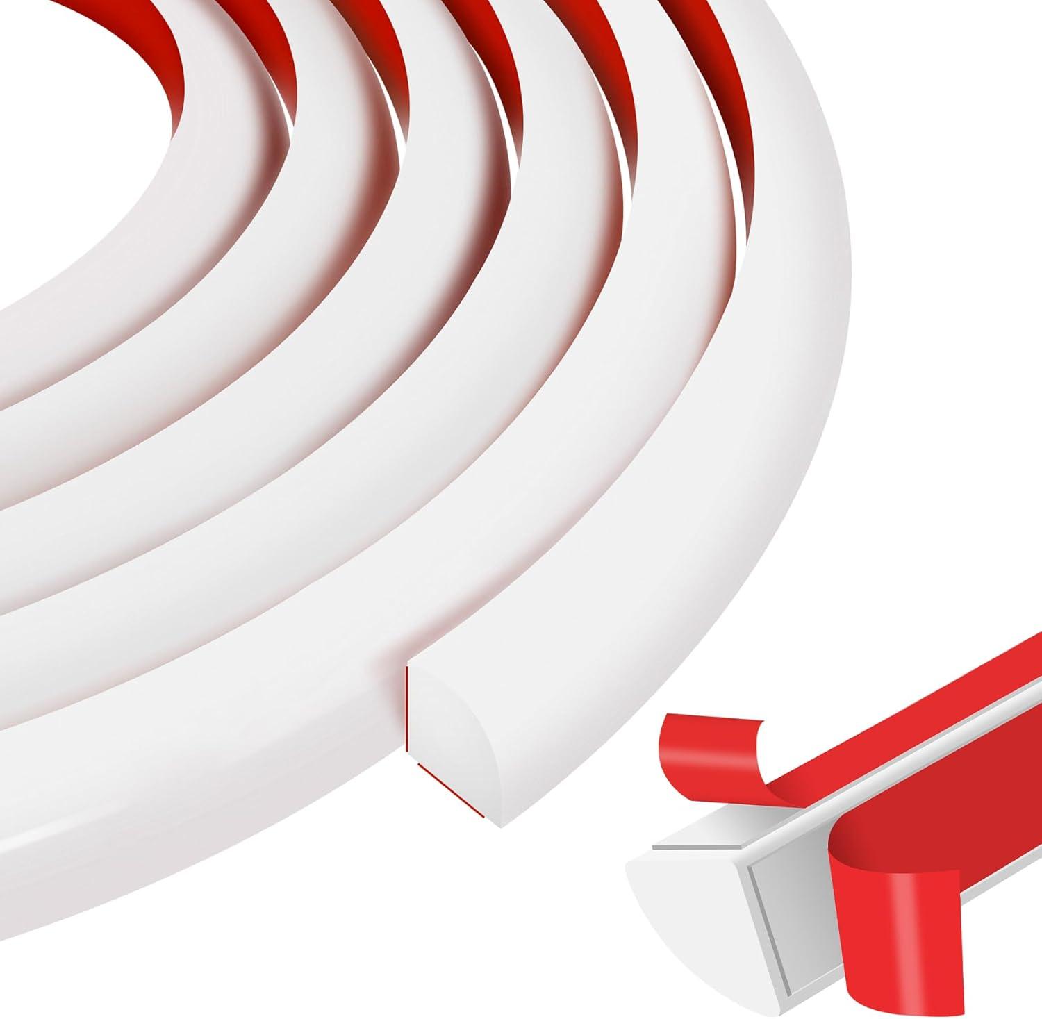 1PC 1/2/3/6m Flexible Quarter Round Molding Peel and Stick Quarter Round Trim Molding Self Adhesive Bendable Edge Trim for Wall 1m белый
1PC 1/2/3/6m Flexible Quarter Round Molding Peel and Stick Quarter Round Trim Molding Self Adhesive Bendable Edge Trim for Wall 1m белый