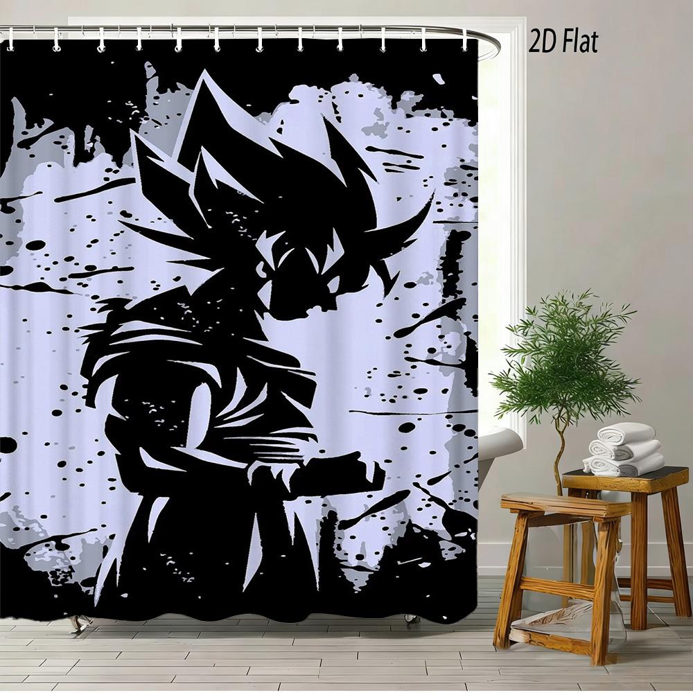 Dragon Ball Z Nappa & Vegeta Saiyan Invasion Scene 2D Print Waterproof Shower Curtain, Bright Clear Blue Sky Background with Det 1pc-90x180
Dragon Ball Z Nappa & Vegeta Saiyan Invasion Scene 2D Print Waterproof Shower Curtain, Bright Clear Blue Sky Background with Det 1pc-90x180