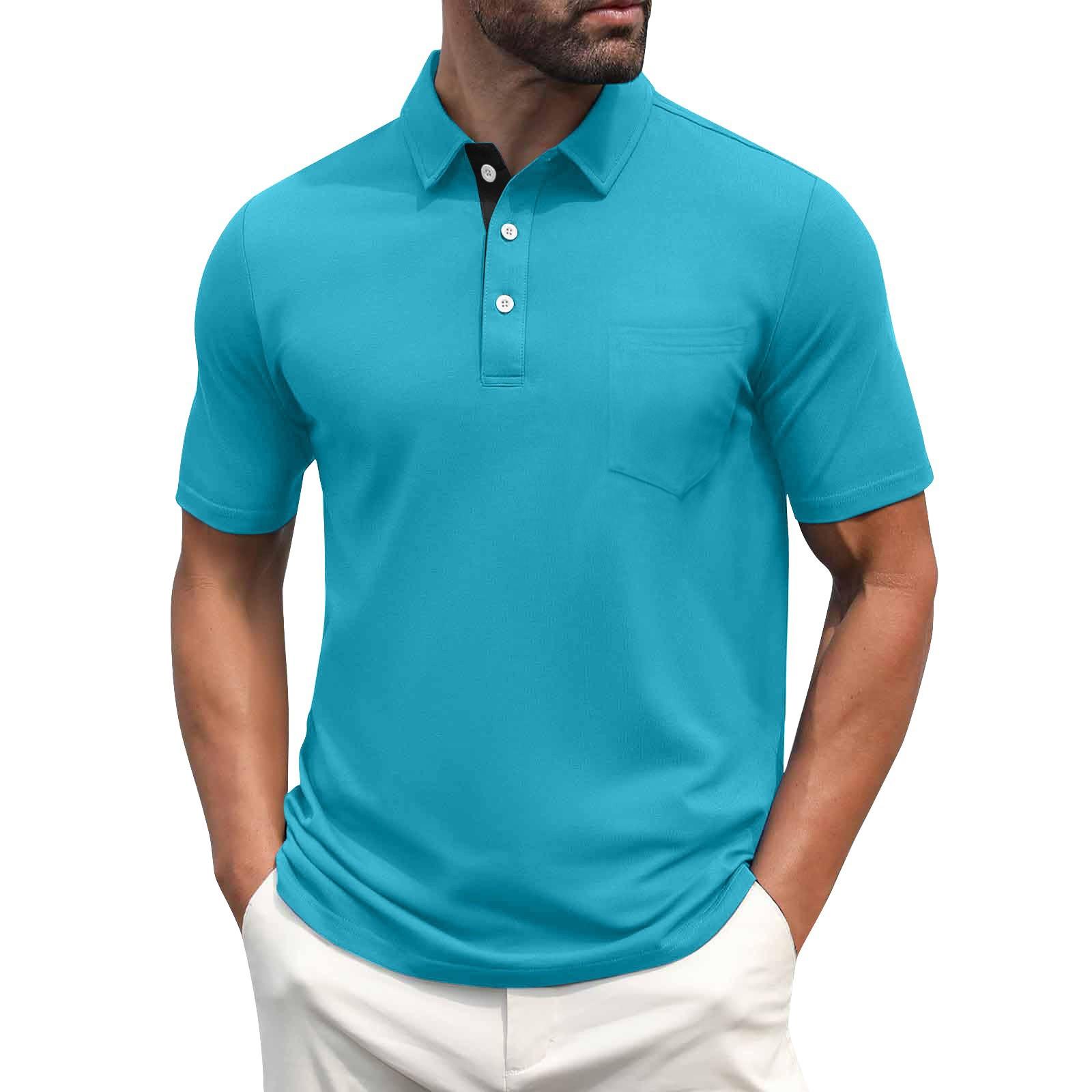 Men s Color Button Lapel Short Sleeve Top Men s Casual Fashion Shirt XL
Men s Color Button Lapel Short Sleeve Top Men s Casual Fashion Shirt XL