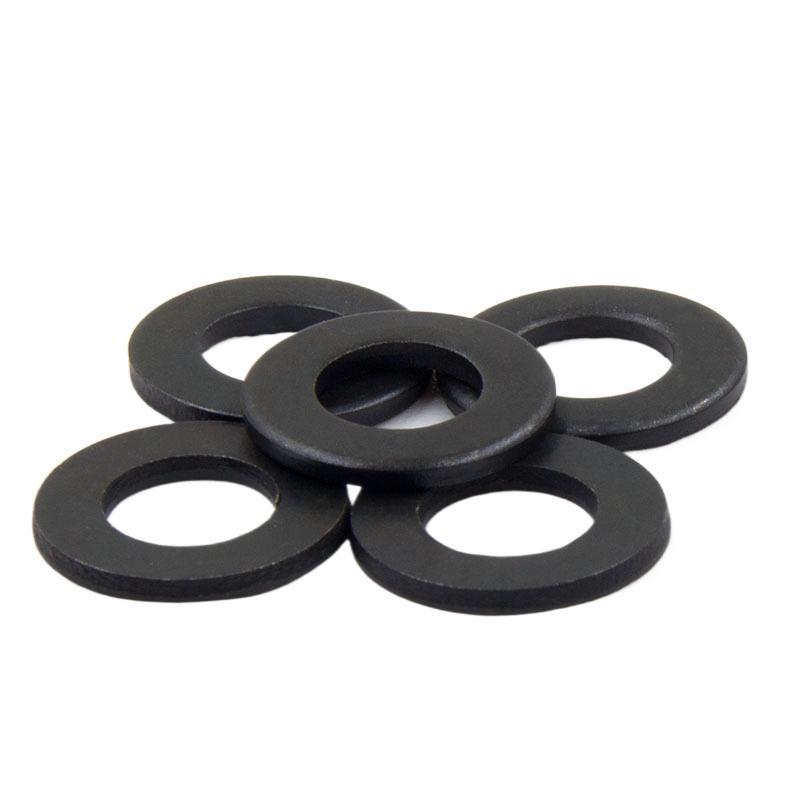 Blackened High Strength Grade 8 Carbon Steel Flat Washer, DIN125 Standard, Sizes M4-M42 Consult Customer Service for Details
Blackened High Strength Grade 8 Carbon Steel Flat Washer, DIN125 Standard, Sizes M4-M42 Consult Customer Service for Details