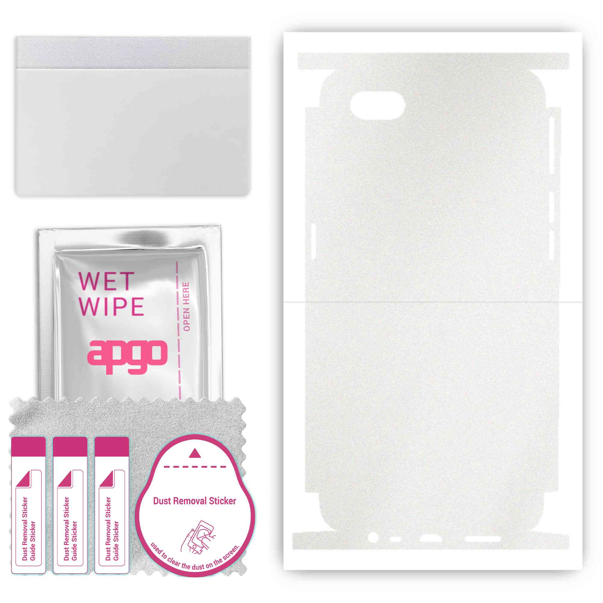 apgo Protective Skin Sticker for the back+sides compatible with Oppo A1k, Full Wrap Film, Foil, Vinyl - Pattern Matte Transparent
apgo Protective Skin Sticker for the back+sides compatible with Oppo A1k, Full Wrap Film, Foil, Vinyl - Pattern Matte Transparent