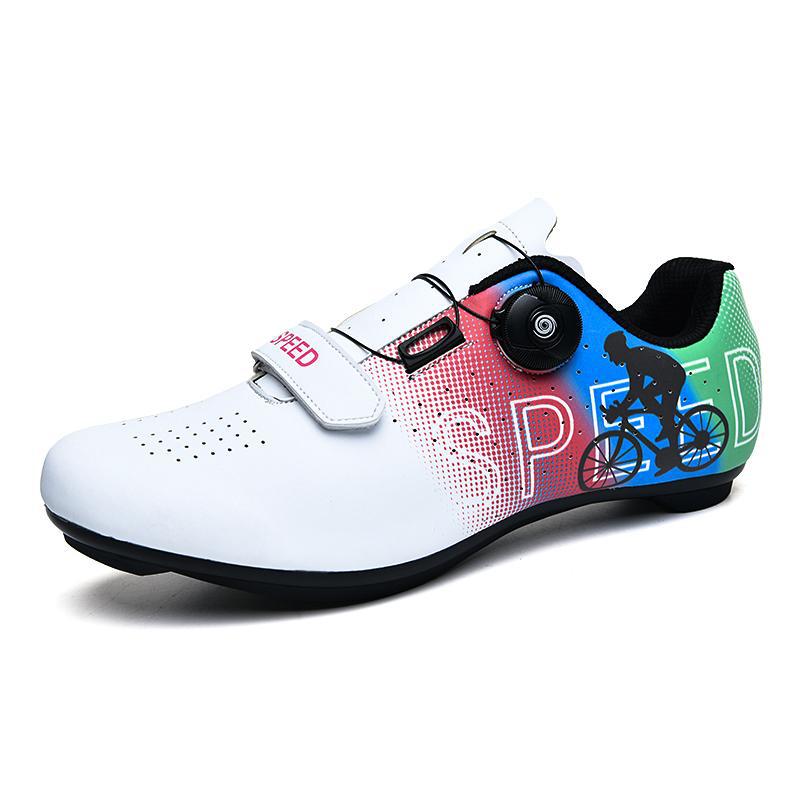 New road mountain bike lock shoes breathable white racing bike self-locking unlocked shoes cycling shoes card shoes men and women 36 белый
New road mountain bike lock shoes breathable white racing bike self-locking unlocked shoes cycling shoes card shoes men and women 36 белый