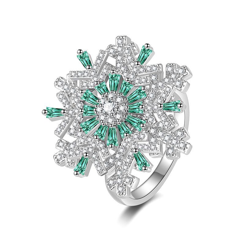 Luxury Rotating Snowflake Ring: Stylish High-End Statement Piece for Index Finger Adjustable алмаз/зелёный
Luxury Rotating Snowflake Ring: Stylish High-End Statement Piece for Index Finger Adjustable алмаз/зелёный