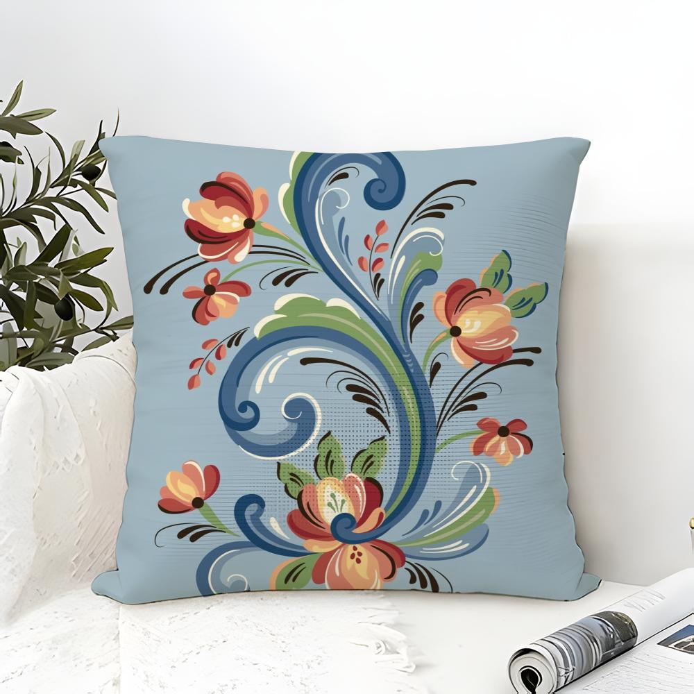 Наволочка в стиле норвежской росписи (Rosemaling) Хлопок и Лен Квадратная Наволочка на Молнии Домашний Декор Гостиная 30X30cm
Наволочка в стиле норвежской росписи (Rosemaling) Хлопок и Лен Квадратная Наволочка на Молнии Домашний Декор Гостиная 30X30cm