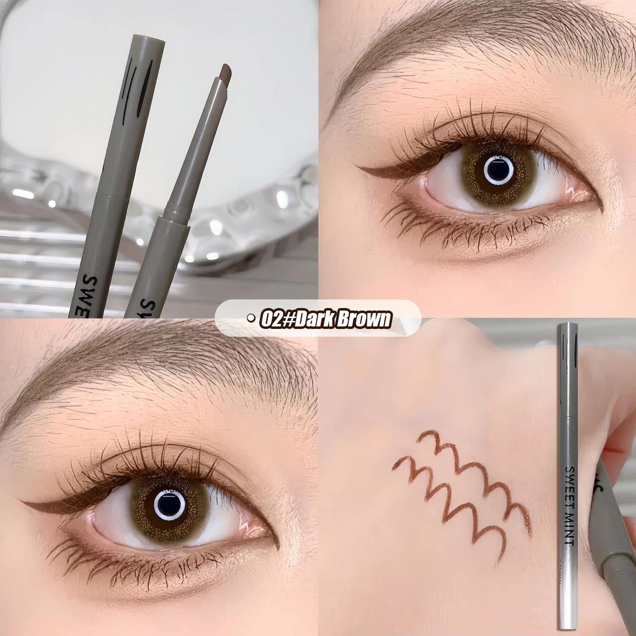 Smooth Eyeliner Gel Pen Matte Lower Eyelid Lying Silkworm Pencil Sweatproof Waterproof No Smudge Inner Eye Liner Stick Makeup
Smooth Eyeliner Gel Pen Matte Lower Eyelid Lying Silkworm Pencil Sweatproof Waterproof No Smudge Inner Eye Liner Stick Makeup