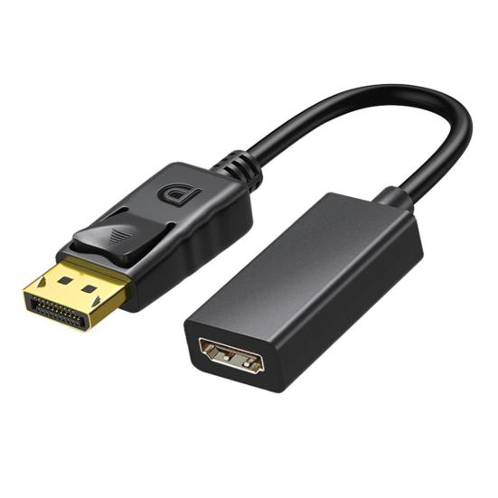 Adapter Cable 1080P Male to Female Video High Resolution Conversion Golden Plating DisplayPort to HDMI-compatible Adapter
Adapter Cable 1080P Male to Female Video High Resolution Conversion Golden Plating DisplayPort to HDMI-compatible Adapter