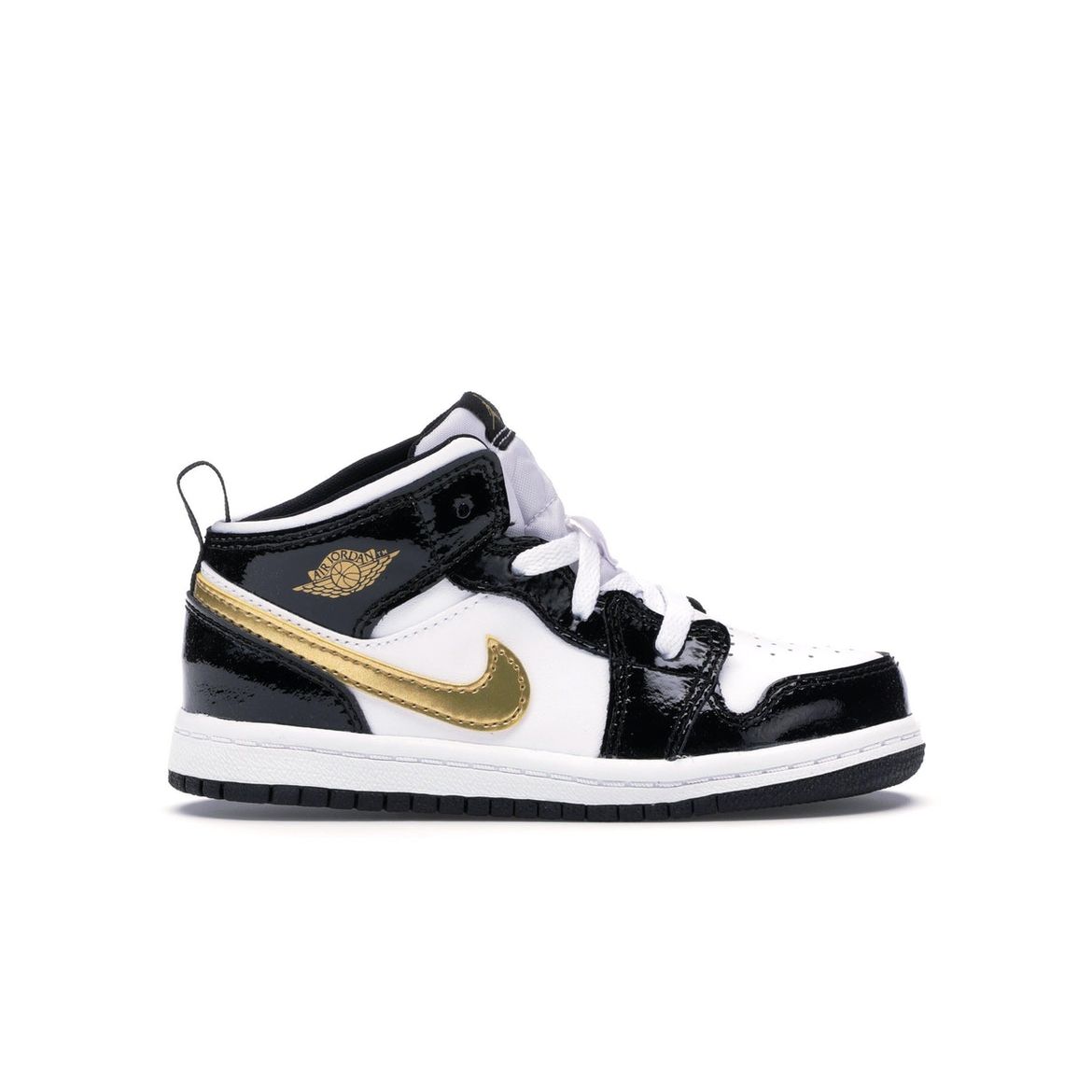 Детские кроссовки Air Jordan 1 Mid Patent SE TD Black Gold Metallic-Gold White BQ6933-007
Детские кроссовки Air Jordan 1 Mid Patent SE TD Black Gold Metallic-Gold White BQ6933-007