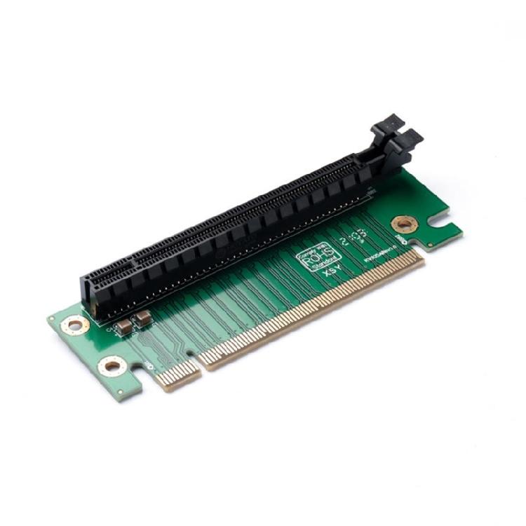 Easy Installation PCIe x16 Male to Female Graphics Card Adapter, 90 Degree Rotation for Small Case Risers Card 1
Easy Installation PCIe x16 Male to Female Graphics Card Adapter, 90 Degree Rotation for Small Case Risers Card 1