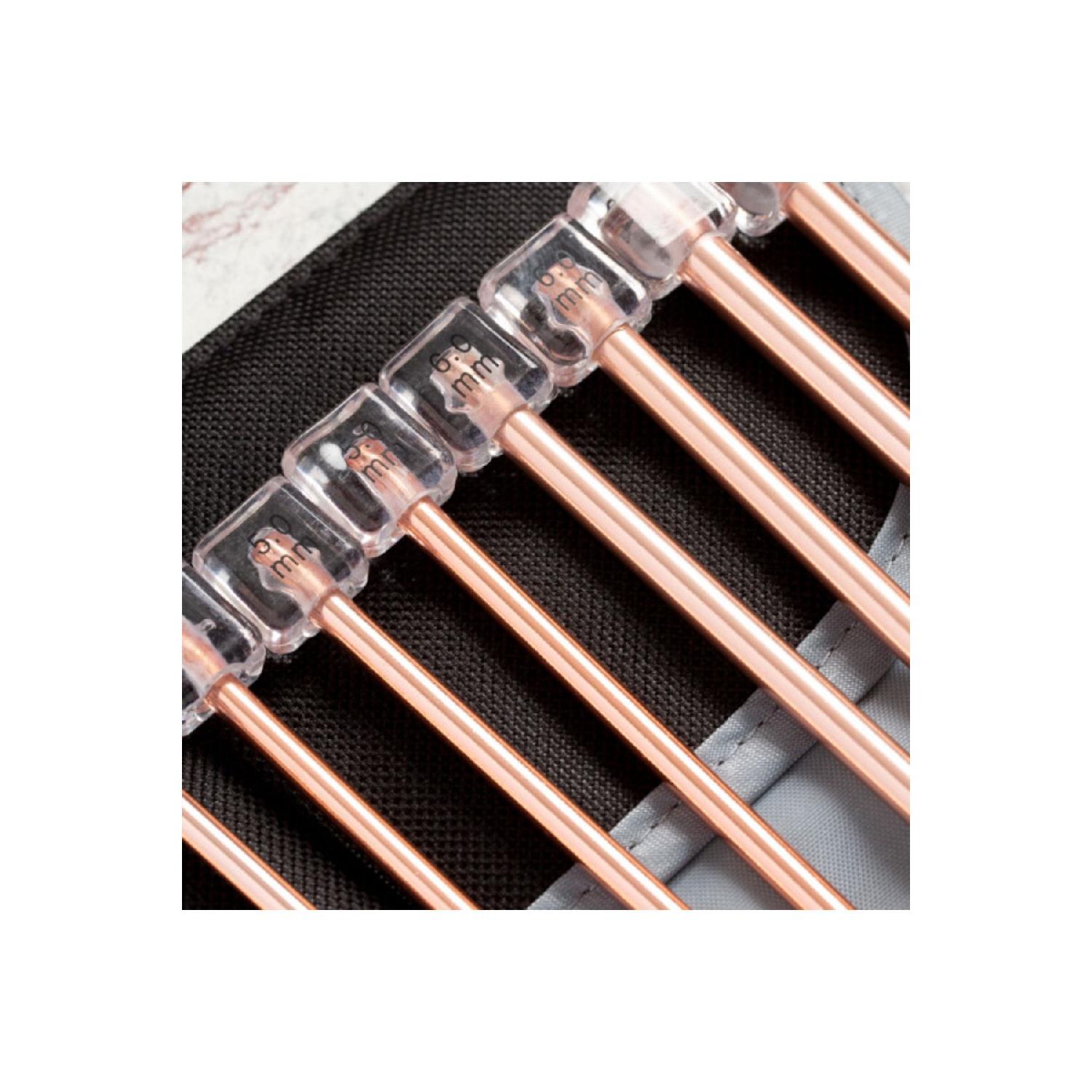 Rose 35cm Knitting Needle Set - Needle Set 8 Pieces 0-4.9mm
Rose 35cm Knitting Needle Set - Needle Set 8 Pieces 0-4.9mm