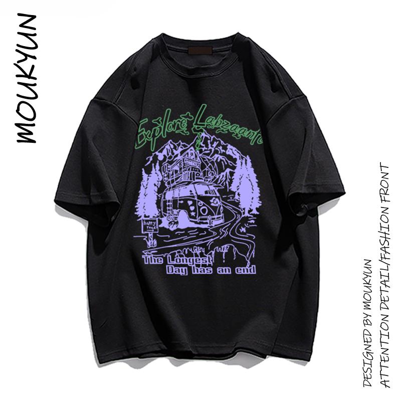 MOUKYUN Мужская мешковатая корейская стильная мягкая готическая элегантная футболка с короткими рукавами высокого качества, черная трендовая футболка с короткими рукавами для студентов L тёмно-синий
MOUKYUN Мужская мешковатая корейская стильная мягкая готическая элегантная футболка с короткими рукавами высокого качества, черная трендовая футболка с короткими рукавами для студентов L тёмно-синий