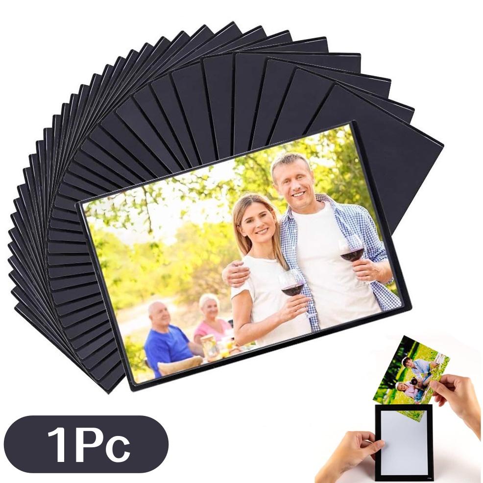 5Pcs 4.5x6.5Inch Black Magnetic Picture Frames with Clear Photo Pocket For Refrigerator Room Decor Home Decor Art Frame
5Pcs 4.5x6.5Inch Black Magnetic Picture Frames with Clear Photo Pocket For Refrigerator Room Decor Home Decor Art Frame
