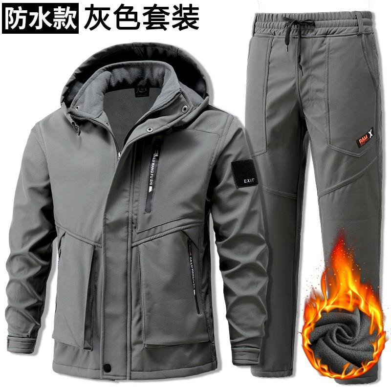 Assault Suit Men s Clothing Velvet Cold-proof Windproof Waterproof Warm Riding Hiking Clothes Outdoor Thickened 165 Suggestion 100-110 kg
Assault Suit Men s Clothing Velvet Cold-proof Windproof Waterproof Warm Riding Hiking Clothes Outdoor Thickened 165 Suggestion 100-110 kg