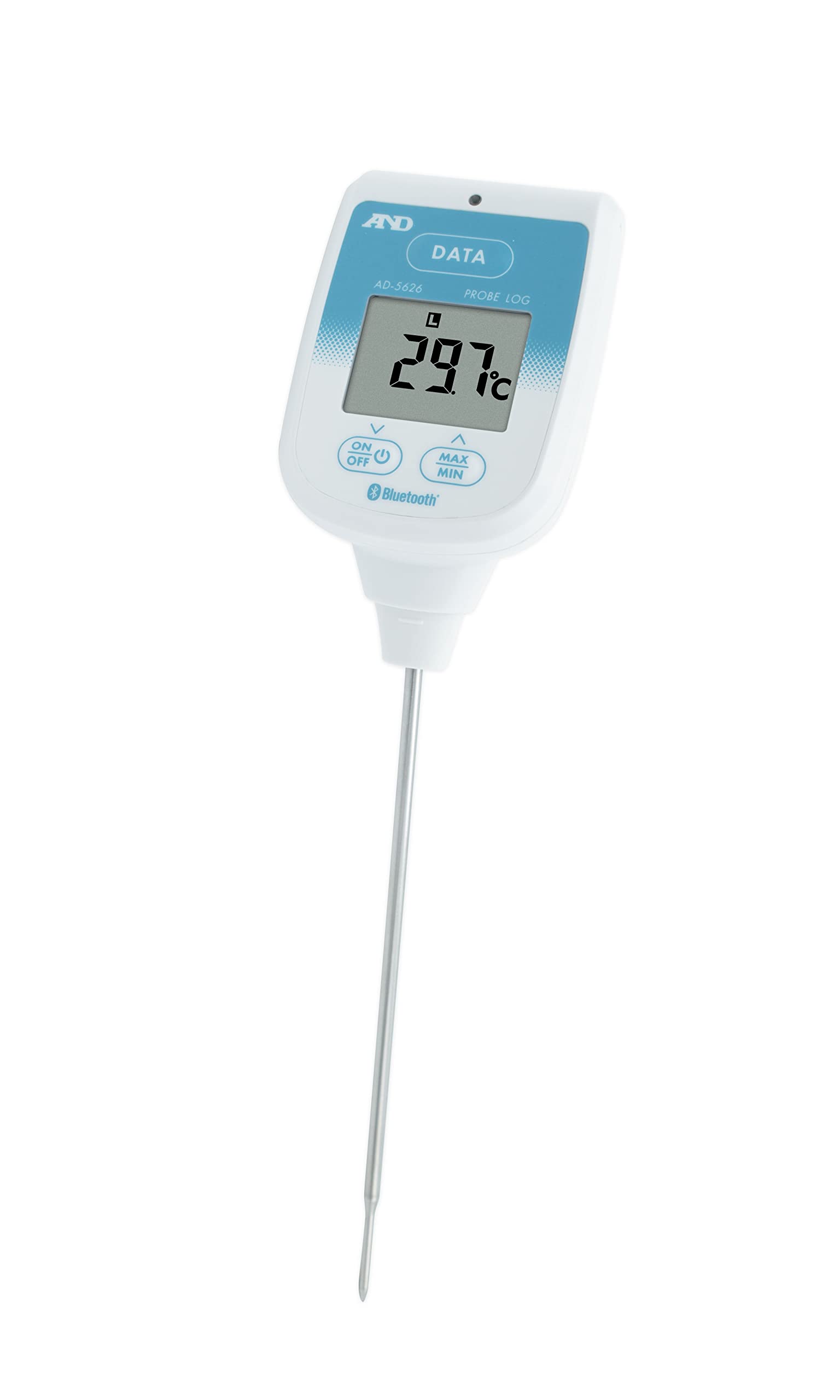 BLE водонепроницаемый центральный термометр Pro Blog Белый A&D AD-5626
BLE водонепроницаемый центральный термометр Pro Blog Белый A&D AD-5626