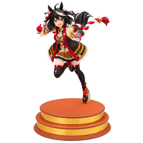 Kotobukiya Uma Musume Pretty Derby Kitasan Black Pressed by the Approaching Heat 1/7 Scale PVC Pre-painted Finished Figure
Kotobukiya Uma Musume Pretty Derby Kitasan Black Pressed by the Approaching Heat 1/7 Scale PVC Pre-painted Finished Figure