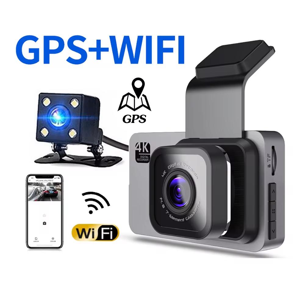 Автомобильный видеорегистратор WiFi Full HD 1080P Dash Cam Rear View Reversing Camera Video Recorder Night Vision DVR Camera GPS Tracker Black Box
Автомобильный видеорегистратор WiFi Full HD 1080P Dash Cam Rear View Reversing Camera Video Recorder Night Vision DVR Camera GPS Tracker Black Box
