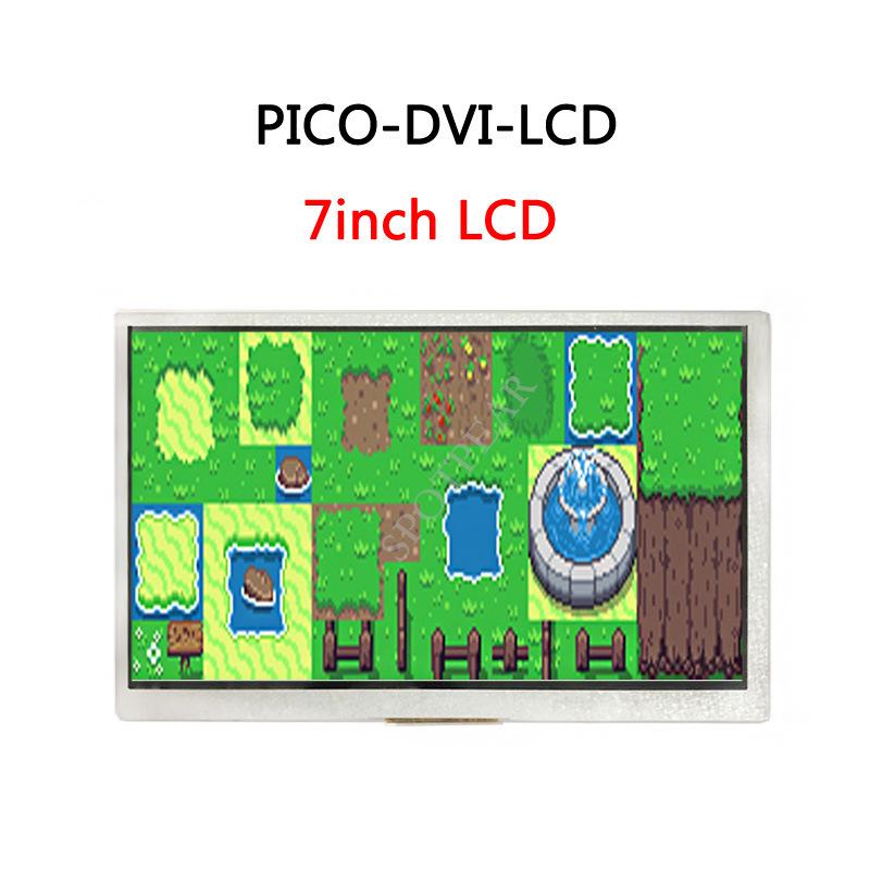 7-Inch Raspberry Pi PICO DVI Display - 1024x600 LCD Screen
7-Inch Raspberry Pi PICO DVI Display - 1024x600 LCD Screen