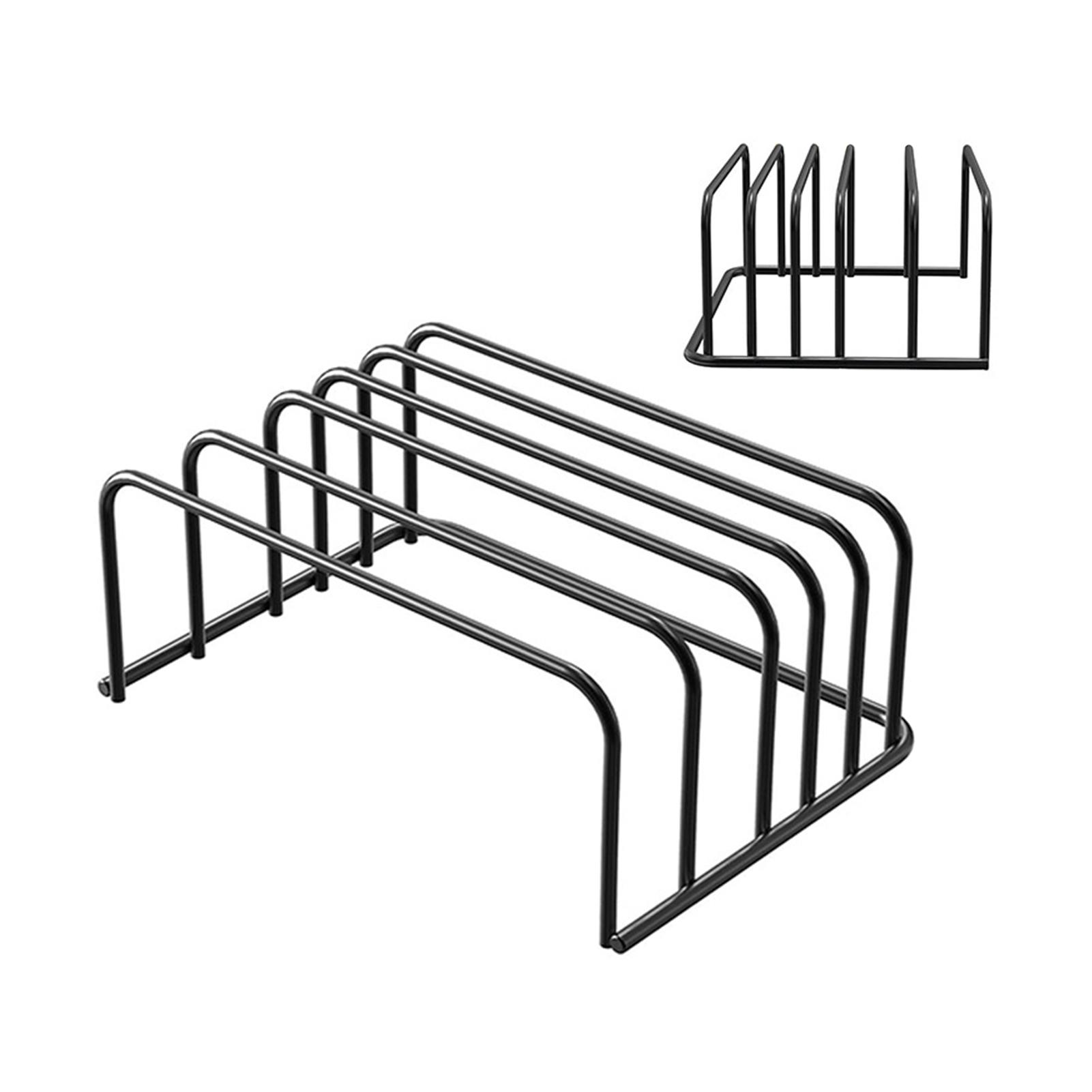 Держатель для разделочных досок Кухонная столешница Стеллаж для хранения разделочных досок Подносов Сковород с нескользящей основой Компактный органайзер
Держатель для разделочных досок Кухонная столешница Стеллаж для хранения разделочных досок Подносов Сковород с нескользящей основой Компактный органайзер