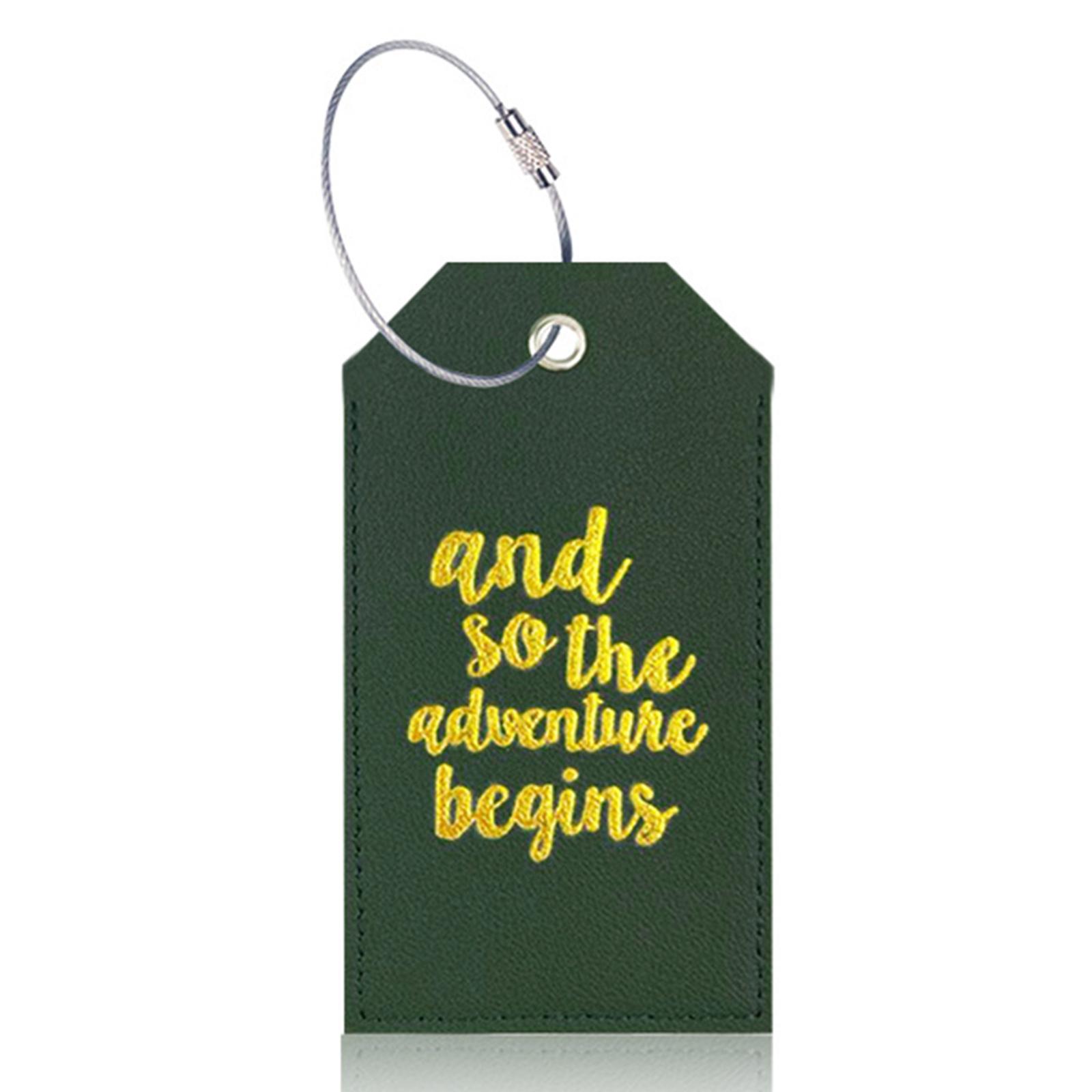 Прочные стальные тросовые багажные бирки с защитой конфиденциальности. Никогда больше не теряйте свой багаж зелёный
Прочные стальные тросовые багажные бирки с защитой конфиденциальности. Никогда больше не теряйте свой багаж зелёный