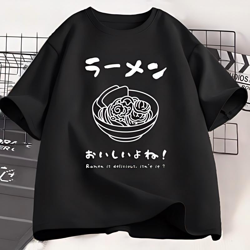 Japanese RaUnisex Delicious Graphic T Shirt Unisex Women Summer Short Sleeve Casual Kawaii Noodle Foodie Harajuku Anime Tee Tops 4XL
Japanese RaUnisex Delicious Graphic T Shirt Unisex Women Summer Short Sleeve Casual Kawaii Noodle Foodie Harajuku Anime Tee Tops 4XL