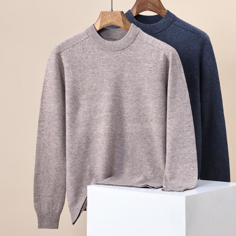 Hengyuanxiang Men s 100% Wool Round Neck Sweater - 2025 Autumn/Winter Collection 170/88A
Hengyuanxiang Men s 100% Wool Round Neck Sweater - 2025 Autumn/Winter Collection 170/88A