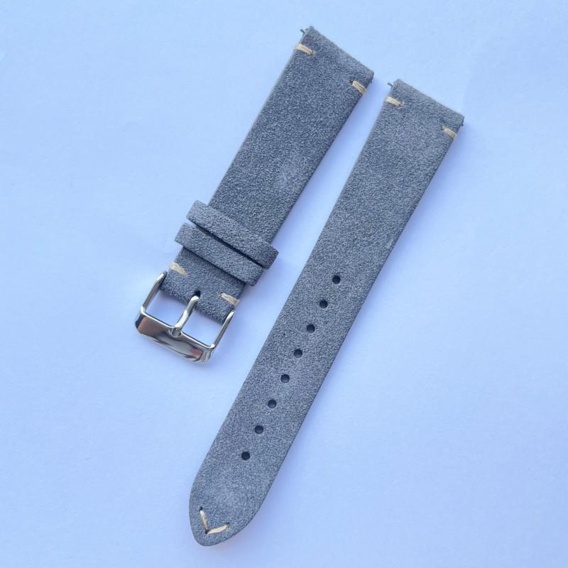 Quick Release Nubuck Leather Watch Strap for Huawei & Samsung - Hand-Stitched, Genuine Leather, 14/18/20/22mm 16mm
Quick Release Nubuck Leather Watch Strap for Huawei & Samsung - Hand-Stitched, Genuine Leather, 14/18/20/22mm 16mm