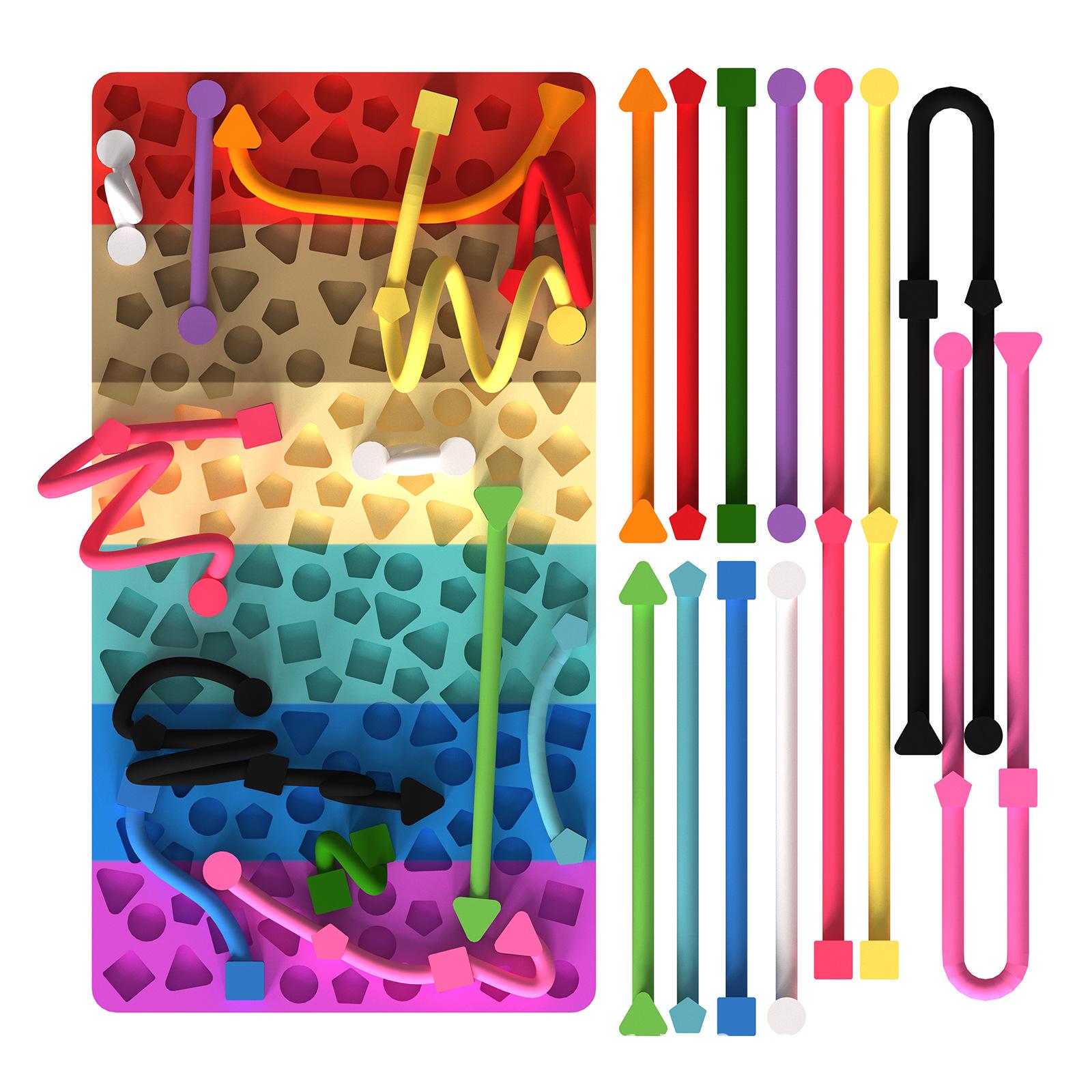 Silicone Sensory Decompression Toy Activity Board
Silicone Sensory Decompression Toy Activity Board