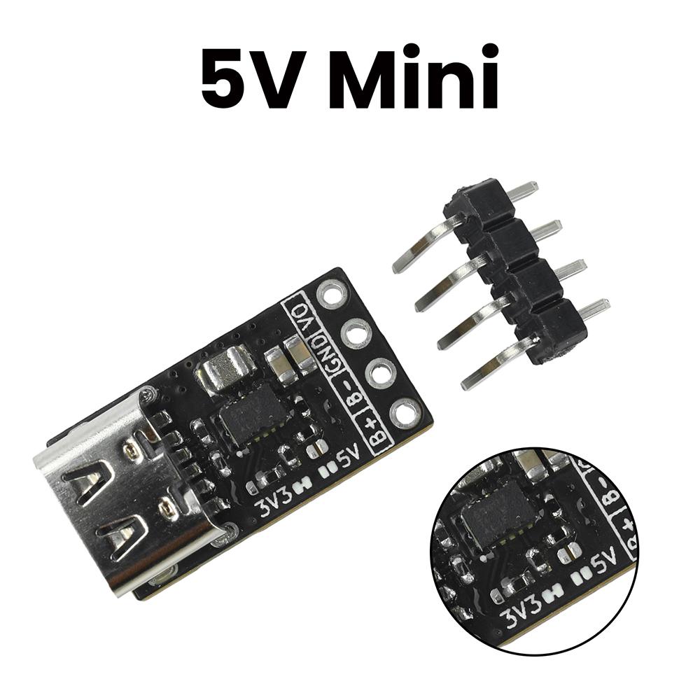 3.3V/5V Output Mini UPS Uninterrupted Power Supply Module with USB Type C Charging for STM32 ESP32 Devices
3.3V/5V Output Mini UPS Uninterrupted Power Supply Module with USB Type C Charging for STM32 ESP32 Devices