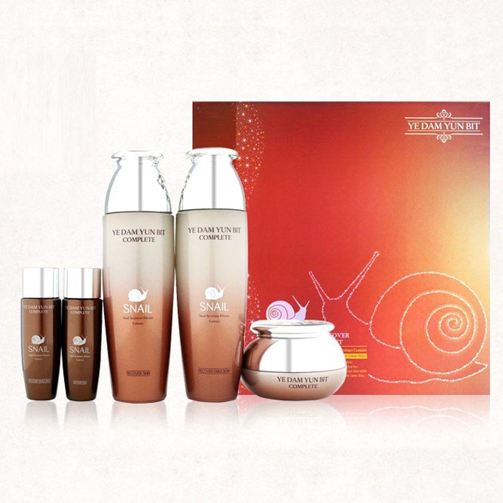 Yedamhwa QBEYWKEC Women s Basic Cosmetics Complete Snail 3-piece Set
Yedamhwa QBEYWKEC Women s Basic Cosmetics Complete Snail 3-piece Set