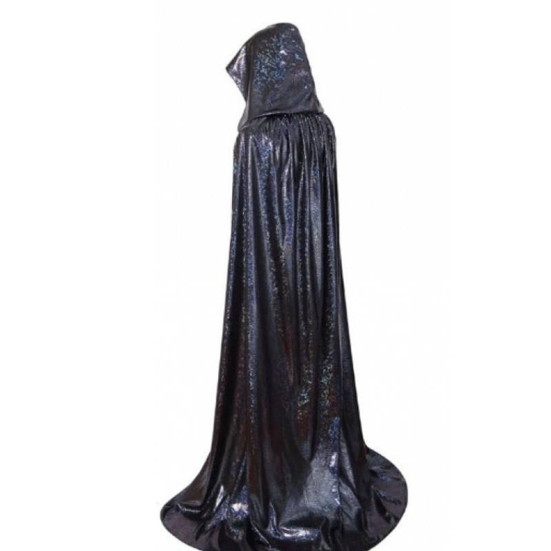 Sequined Hooded Long Cape Cosplay Costume Outwear Cloak Halloween Party Fashion Length 110cm
Sequined Hooded Long Cape Cosplay Costume Outwear Cloak Halloween Party Fashion Length 110cm