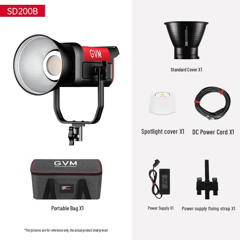 Live Broadcast Studio Fill Light - Model 8GVMSD200B: Constant Light for Beauty and Photography
Live Broadcast Studio Fill Light - Model 8GVMSD200B: Constant Light for Beauty and Photography