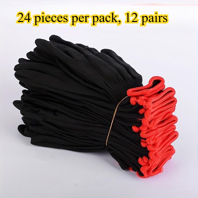 12 Set of Breathable Nylon Garden Work Gloves, Without PU Coating and Silicone, Not Waterproof, Used for Excavation and Planting
12 Set of Breathable Nylon Garden Work Gloves, Without PU Coating and Silicone, Not Waterproof, Used for Excavation and Planting
