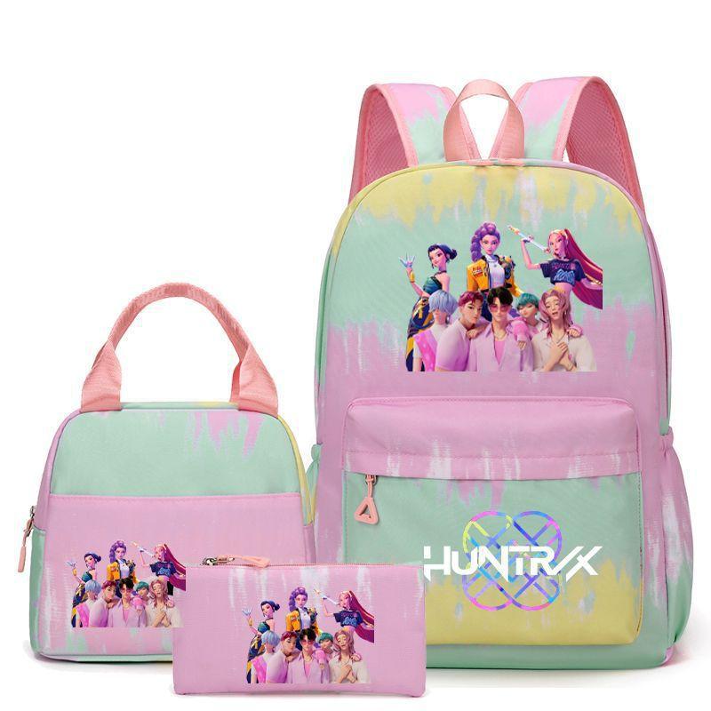 Kpop Witch Hunter Girls School Bag Lunch Bag Three-Piece Backpack Set
Kpop Witch Hunter Girls School Bag Lunch Bag Three-Piece Backpack Set