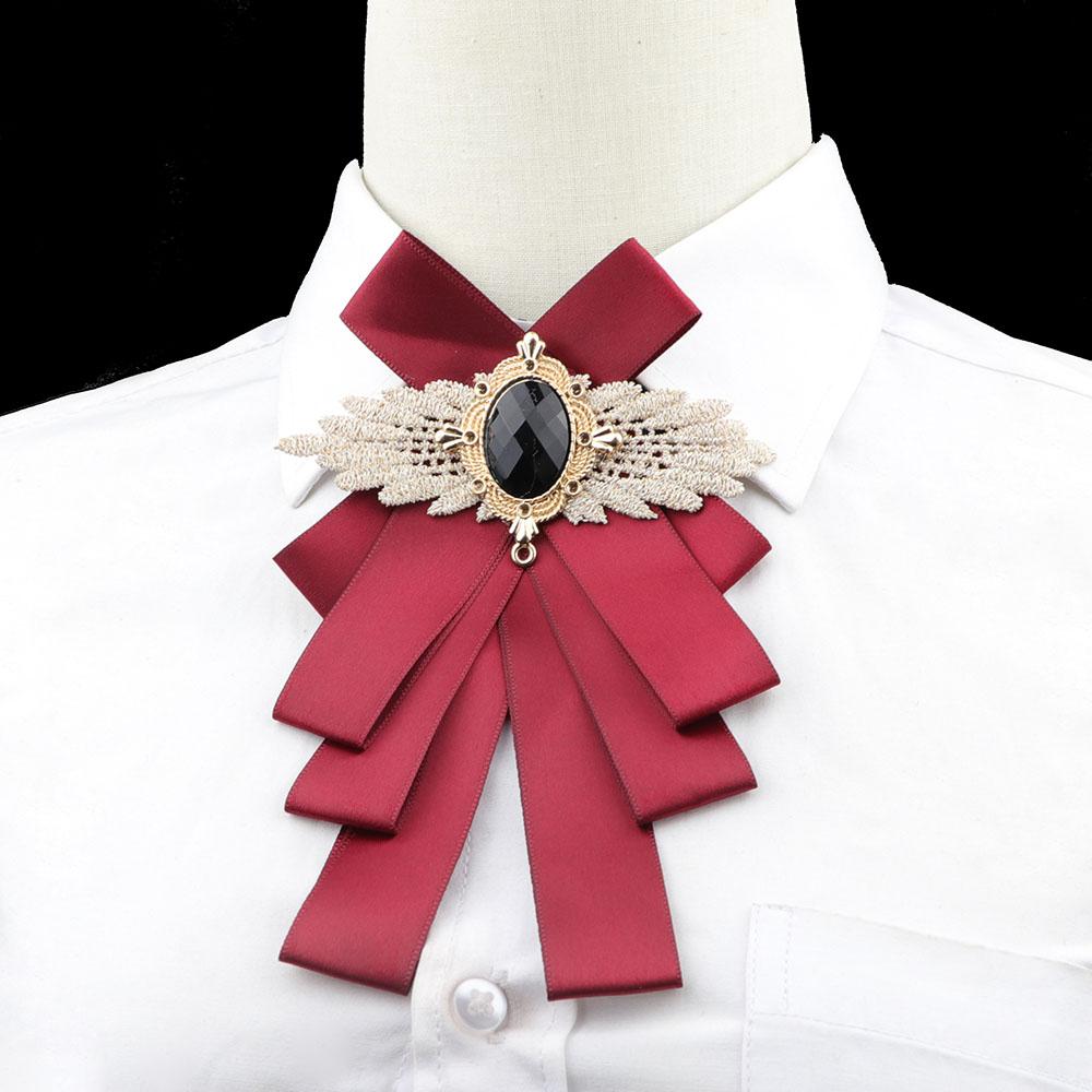Women Solid Bow Tie Gorgeous Vintage Chic Bowtie Elegant Jewelry Collar Cravat Adjustable Detachable Collars Shirt Accessory
Women Solid Bow Tie Gorgeous Vintage Chic Bowtie Elegant Jewelry Collar Cravat Adjustable Detachable Collars Shirt Accessory